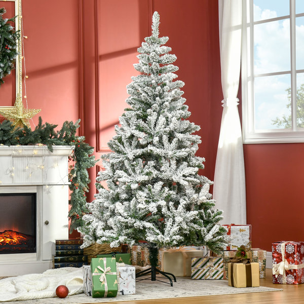 The Seasonal Aisle 180cm Artificial Spruce Christmas Tree Wayfair.co.uk